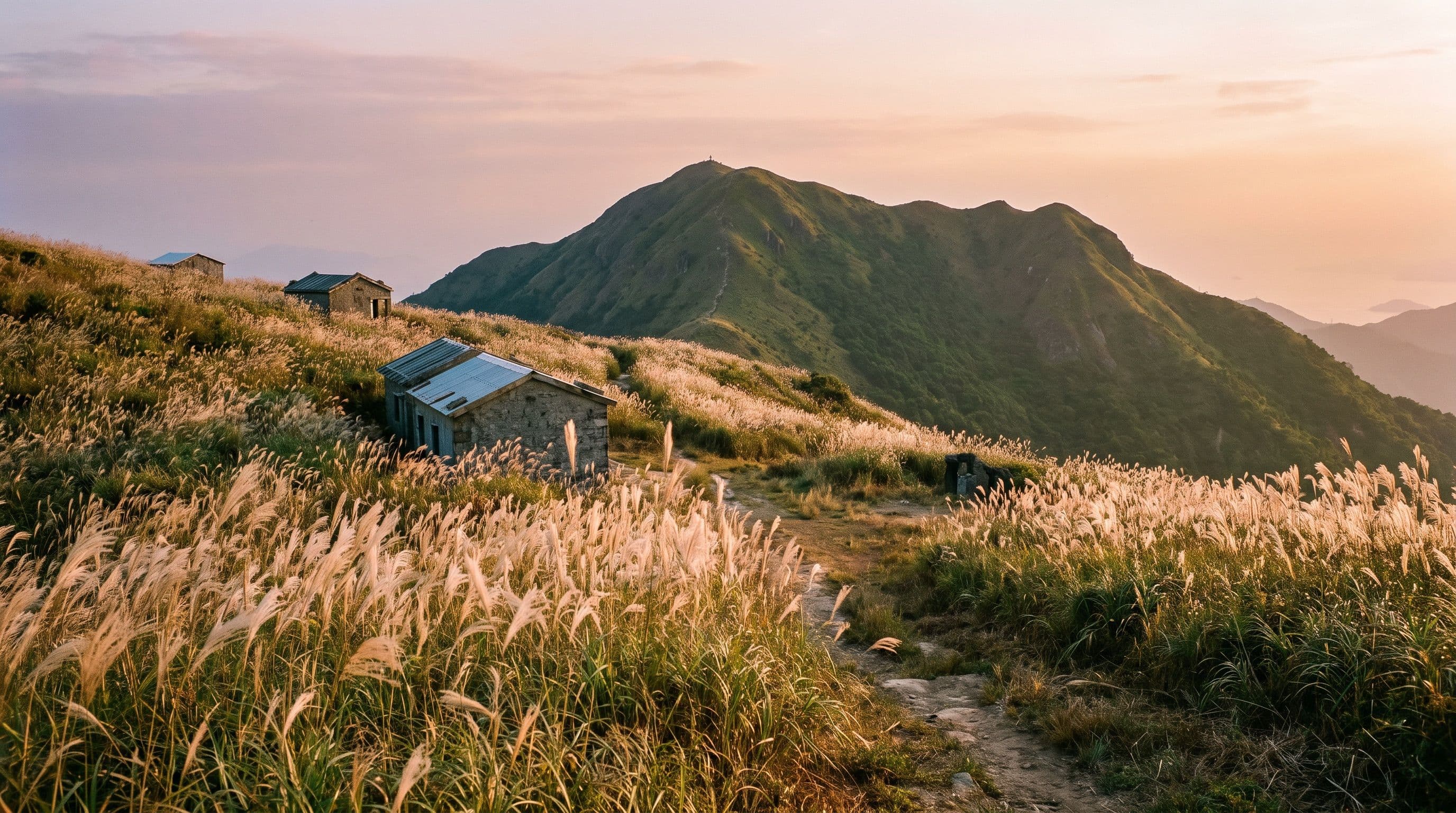 Sunset Peak Hike, Lantau: Silvergrass Season, the Stone Huts & the Best Way Up
