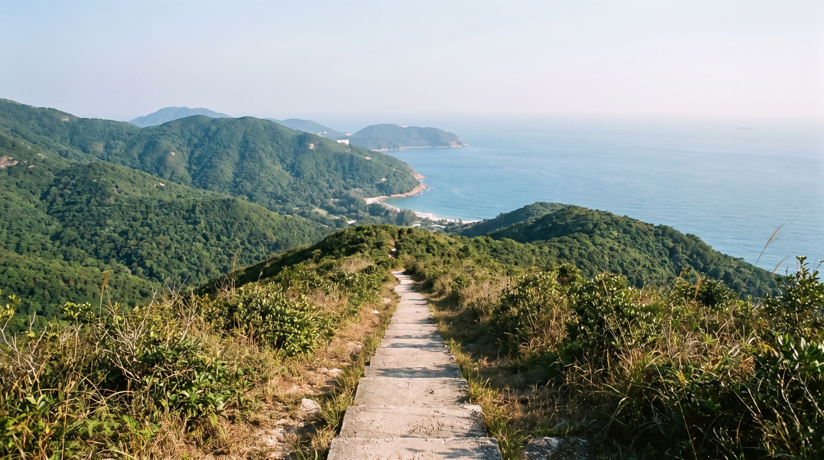 Violet Hill & the Twins Hike: Wong Nai Chung Gap to Stanley, Step by Step